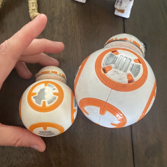 Star Wars Darth Vader Luke Skywalker R2-D2 BB8 and Chewbacca Figures 6 pieces - Picture 7 of 16